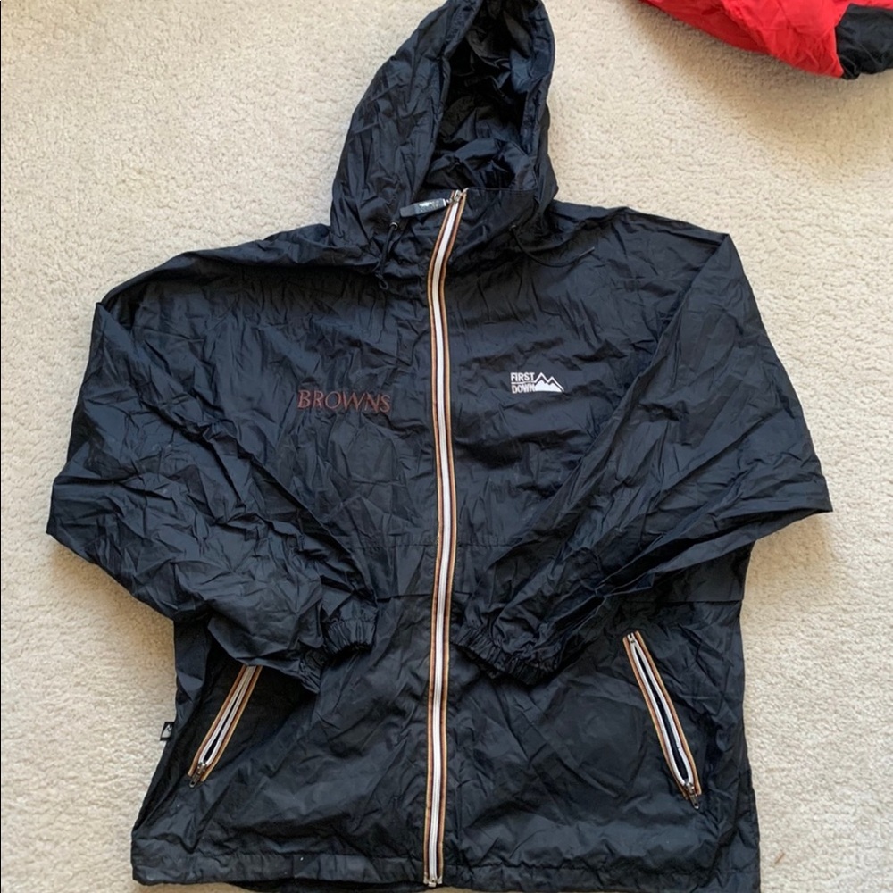 Vintage Cleveland Browns Windbreaker